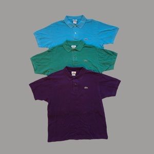 Vintage Lacoste polo bundle